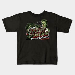 Come to Little China for Some Big Trouble Kids T-Shirt